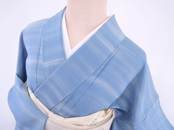 夏着物 ゆめsaku 正絹 絽 三越 大村禎一 訪問着 P112 美品未着用