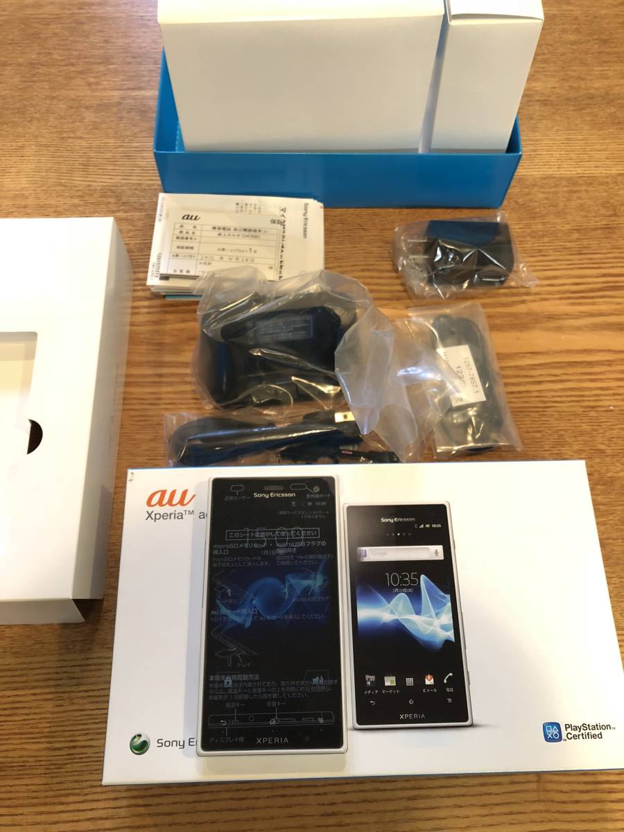 ◆◇【新品】au IS12S Xperia acroHD ホワイト 【未使用】◇◆_1