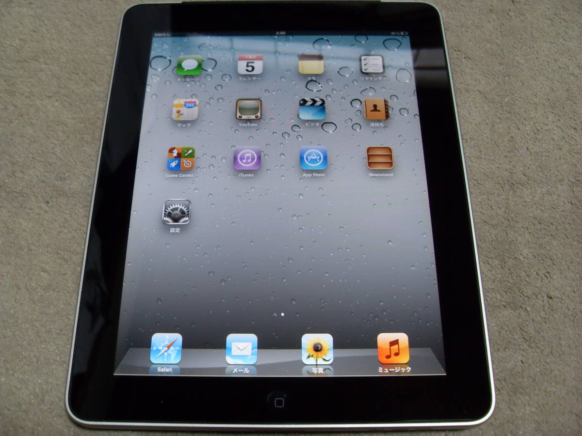 Apple iPad 64GB A1337 MC497J (中古) 美 iPad本体 コンピュータ