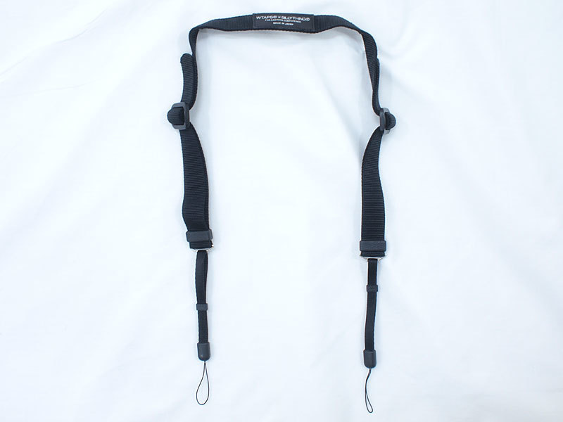新品 10AW WTAPS Silly Thing SLING CAMERA STRAP カメラ ストラップ ダブルタップス 黒 ブラック LEICA