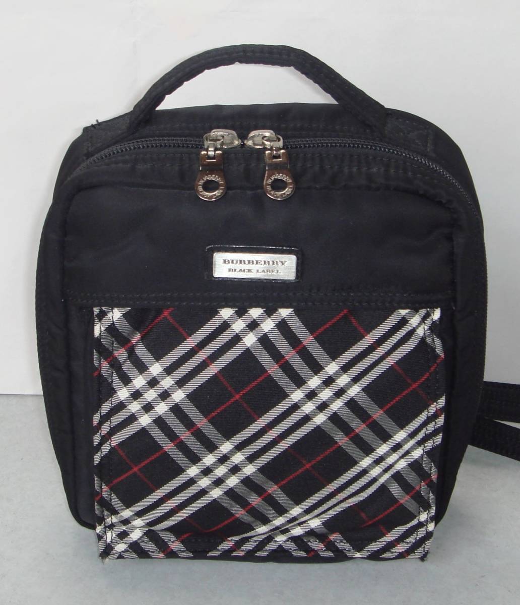 10★BURBERRY BLACK LABEL・ポシェット・ウエストポーチ・ショルダーバッグ・レディース