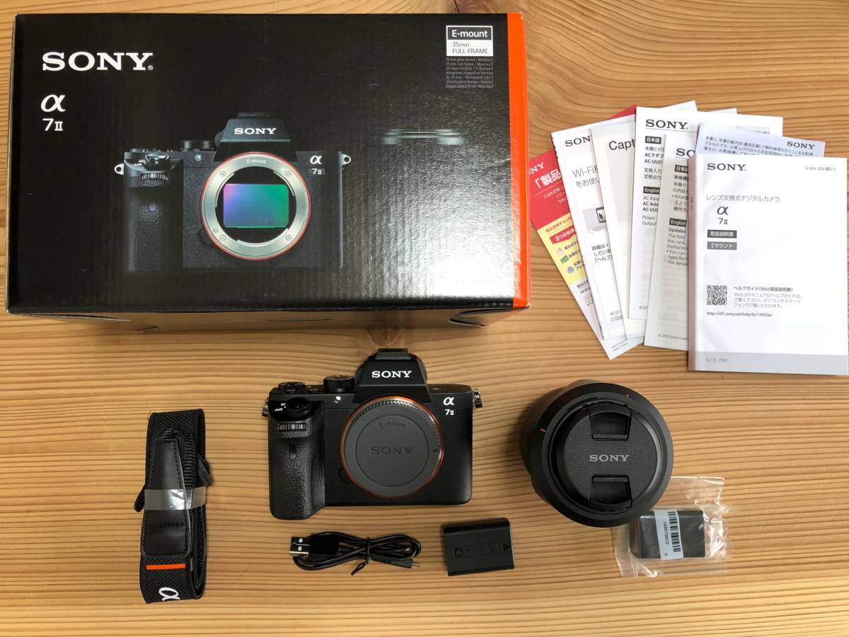 中古品】SONY α7Ⅱ ズームレンズキット ILCE-7M2K FE-3.5-5.3/28-70mm