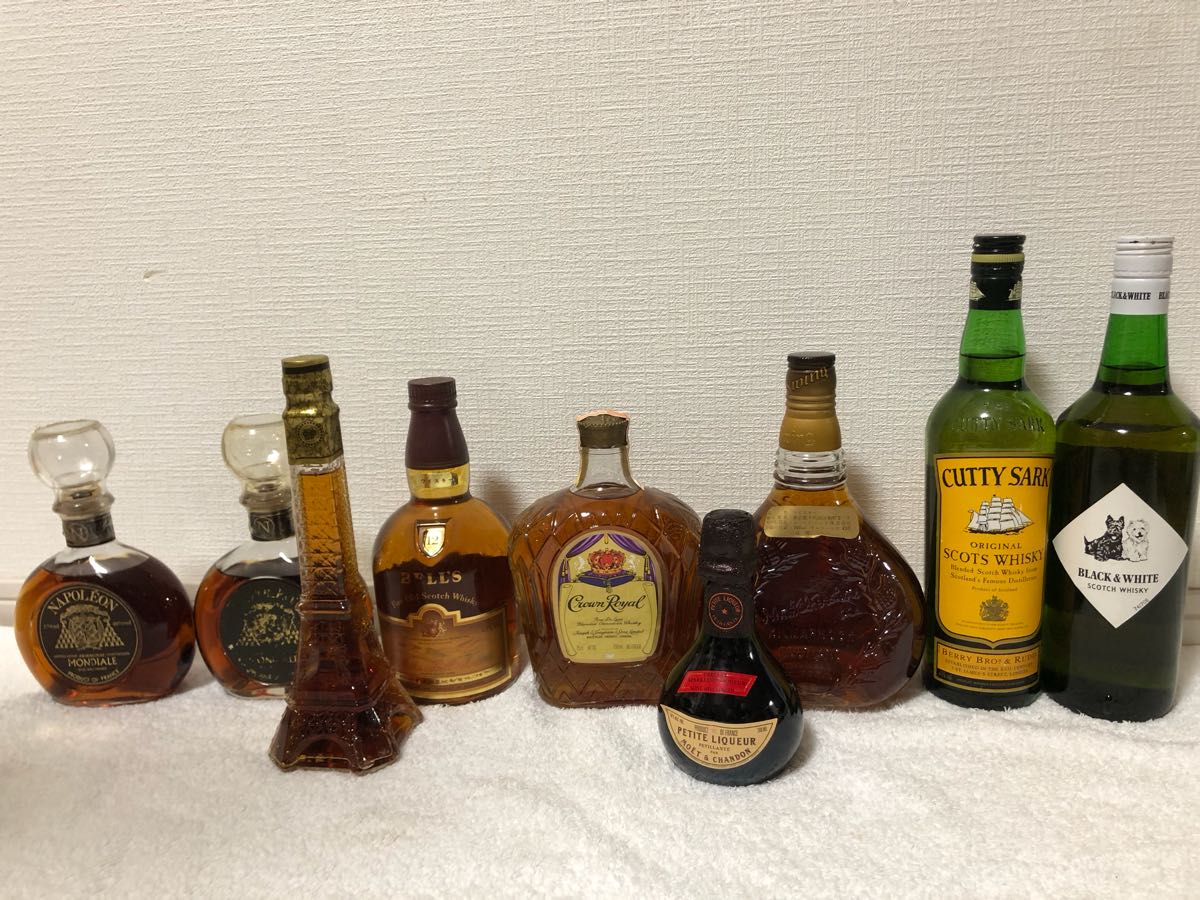 Napoleon ブランデー　セット NAPOLEON ナポレオン/ブランデー/古酒/ウィスキー9本セット ウイスキー