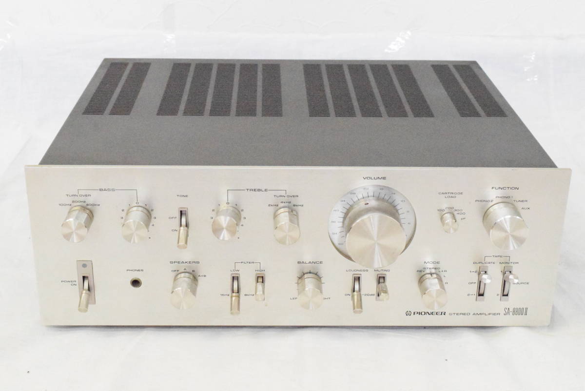 99B◆通電OK◇PIONEER パイオニア SA-8800II TX-8800II ステレオ アンプ チューナー オーディオ機器 2点セット◆ パイオニア SA-8800II プリメインアンプ 2点セット◆ チューナー sa-8800ii」すべての落札相場