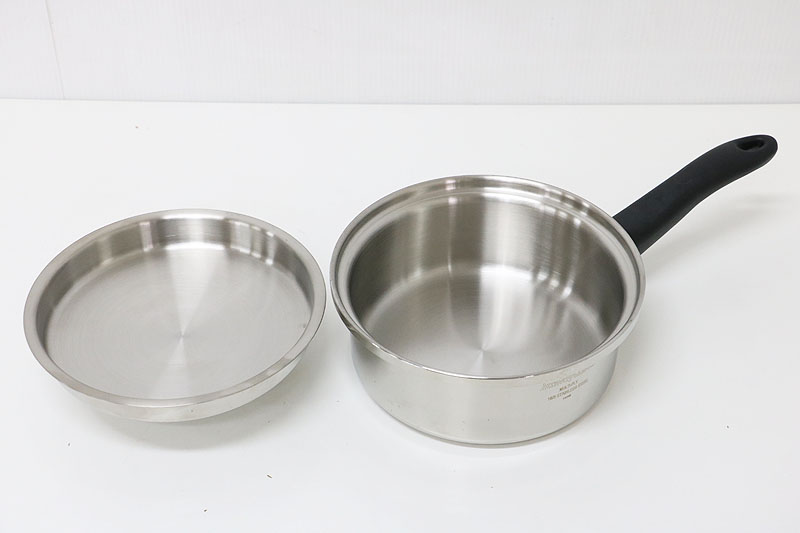 Amwayの中ソースパンと大ソースパン アムウェイ クィーン 中フライパン