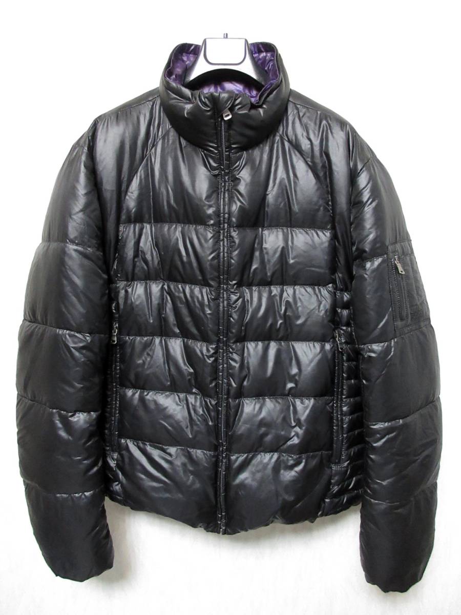 超弩級!!!脅威のXXL相当!!!極美品◎ヒューゴボス ダックダウンジャケット HUGO BOSS フード着脱可 ブルゾン 肉厚 極暖◎ 近年モデル 54 BOSS ヒューゴボス HUGO 2way 極美品&frasl;L相当●HUGO 超弩級XXXXL!!!超一流の象徴!!!ヒューゴボス