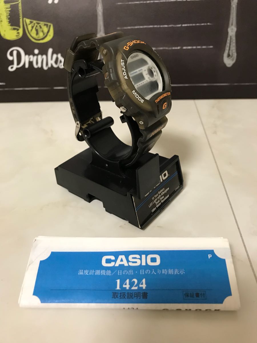 G-SHOCK DW-6100 温度センサー搭載 CASIO DW-6100CF-8 G-PYTHON DW