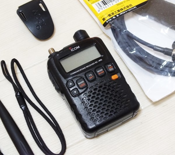 ICOM　IC-R5広帯域受信機 ファッション 通販 アイコム IC-R5 広帯域受信機 0.1～1309MHz 高感度