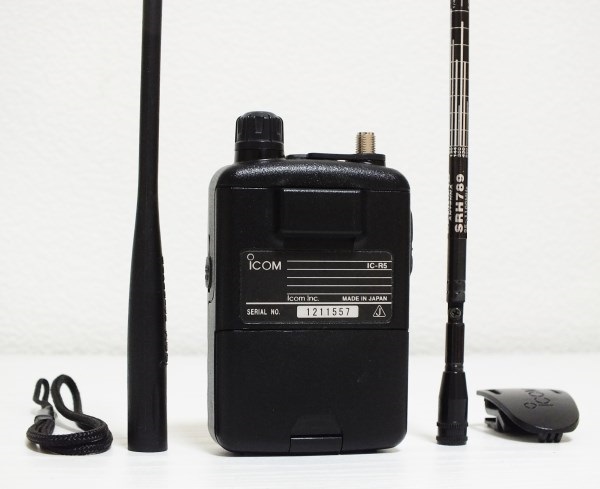 ICOM　IC-R5広帯域受信機 ファッション 通販 アイコム IC-R5 広帯域受信機 0.1～1309MHz 高感度