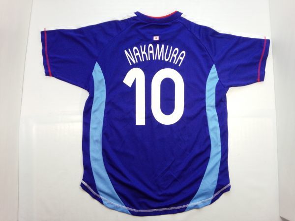 即決/サッカー日本代表オフィシャルユニフォーム/中村俊輔/10/Mサイズ