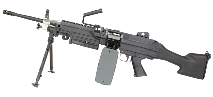 A&K フルメタル電動ガン M249 MK2 BK 刻印無