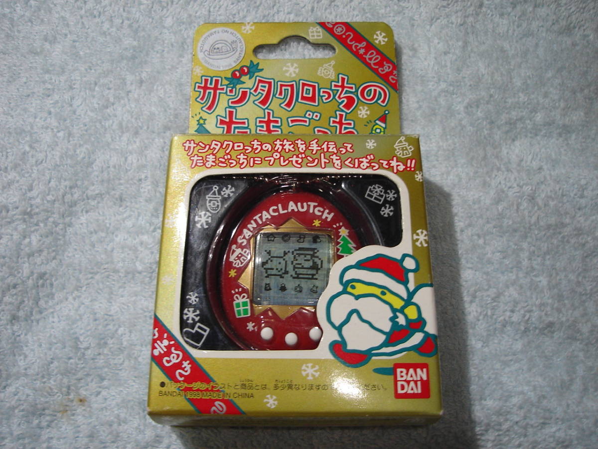 未使用品】BANDAI サンタクロっちのたまごっち☆レッド 動作確認済