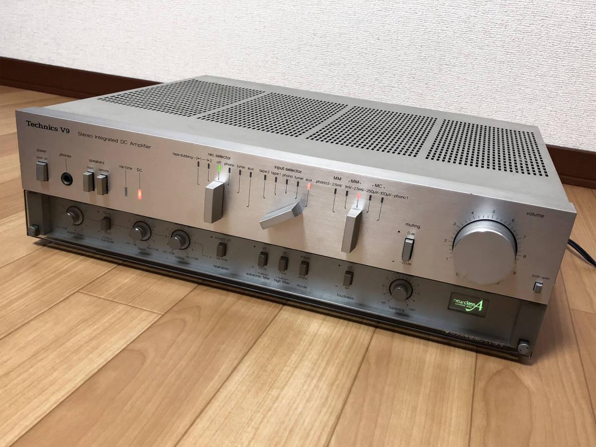 TECHNICS プリメインアンプ SU-V9 テクニクス 一般 テクニクス 【公式