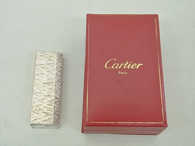 ○ Cartier ガスライター ブランド ケース付 カルティエ Cartier