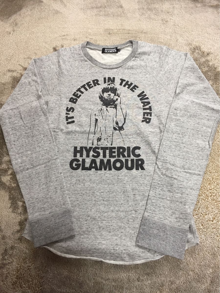 ヒステリックグラマー ロンT ガールプリント キムタク Tシャツ