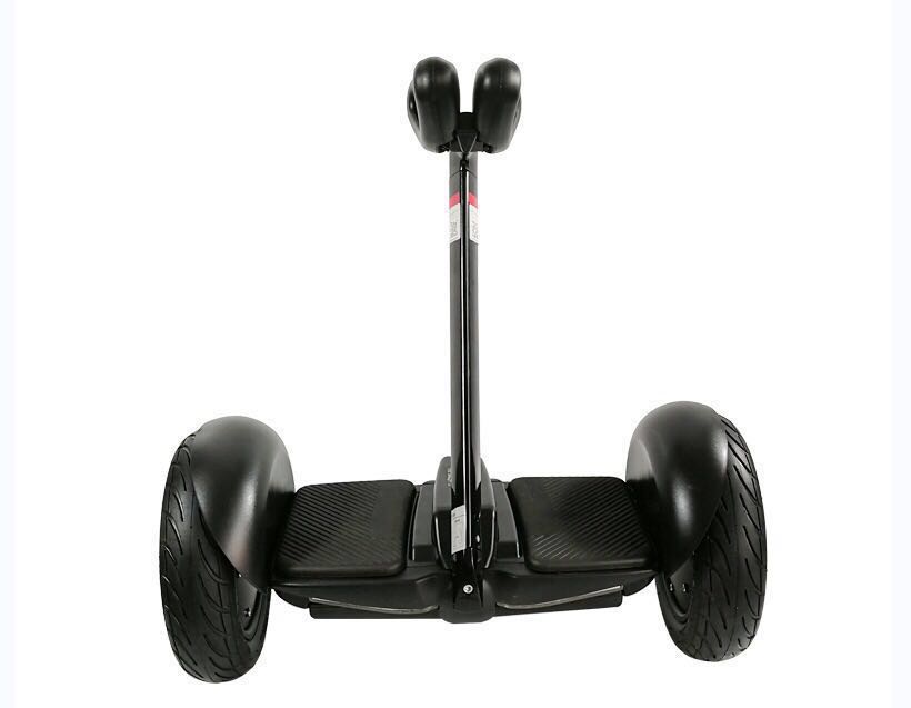 【新品★大人気】ミニセグウェイ バランスボード！10インチ ひざ曲げ旋回タイプ 黒色 LED スマホで遠隔操作も！◆.！_5