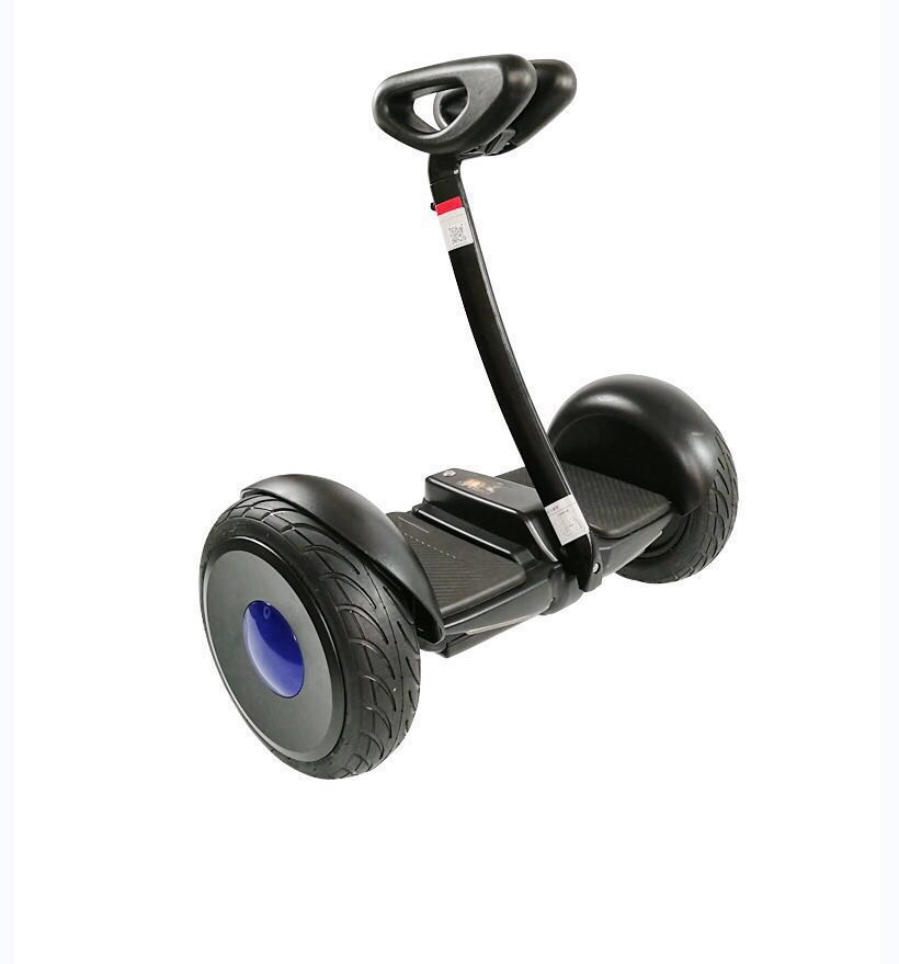 【新品★大人気】ミニセグウェイ バランスボード！10インチ ひざ曲げ旋回タイプ 黒色 LED スマホで遠隔操作も！◆.！_7