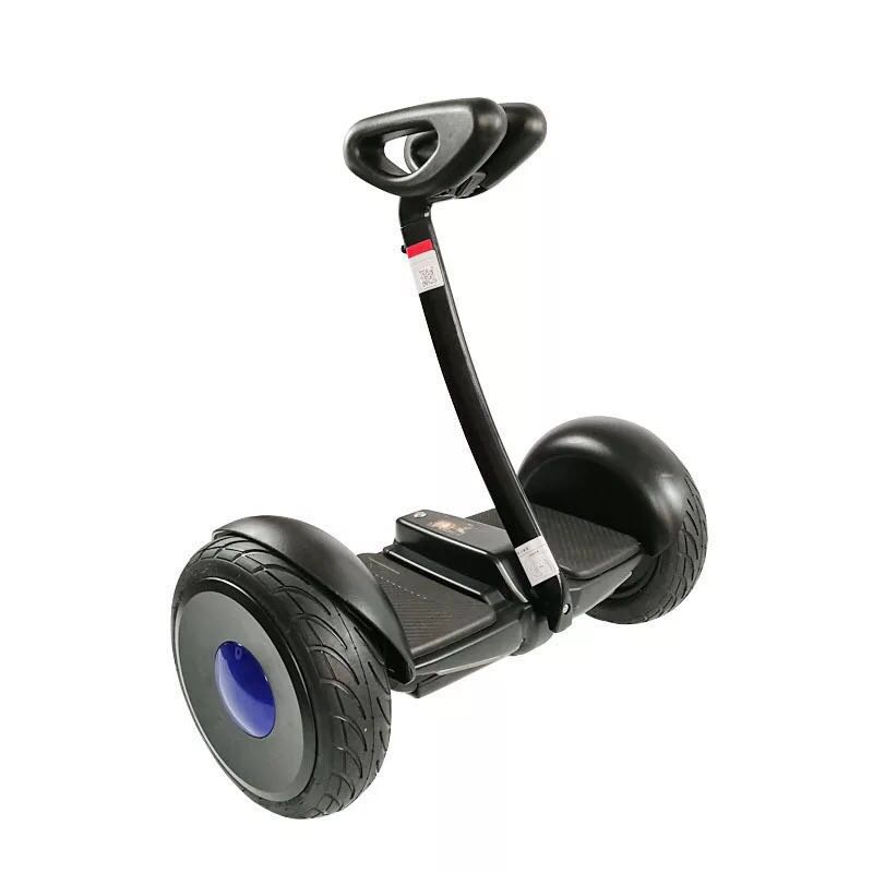 【新品★大人気】ミニセグウェイ バランスボード！10インチ ひざ曲げ旋回タイプ 黒色 LED スマホで遠隔操作も！◆.！_9