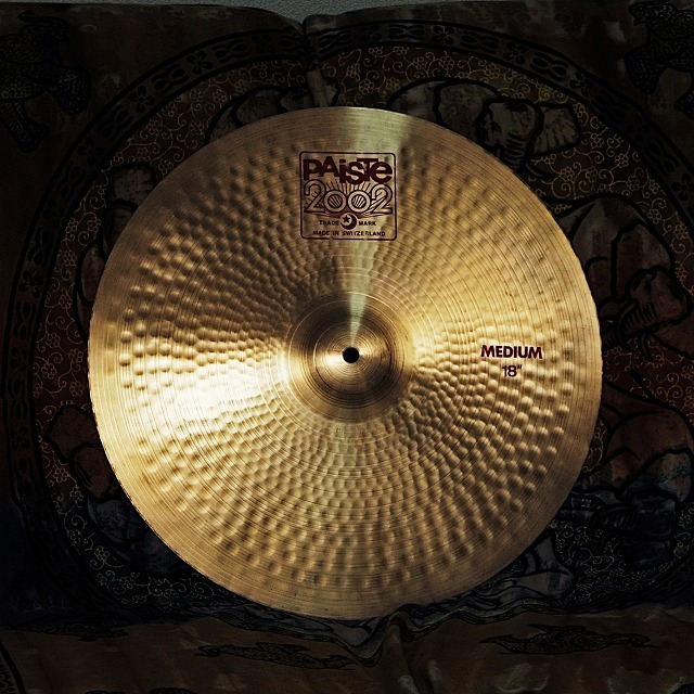 Vintage パイステ Paiste 2002 Medium 18