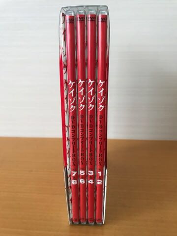 USED】ケイゾク DVDBOX 4巻8枚セット 【公式通販】