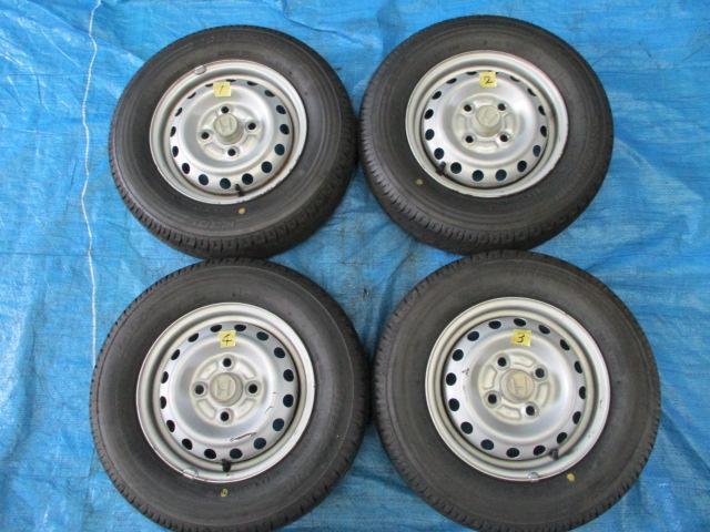 ○2018年製 ブリヂストン K305 145R12 LT 8PR 夏タイヤ○ホンダ純正 