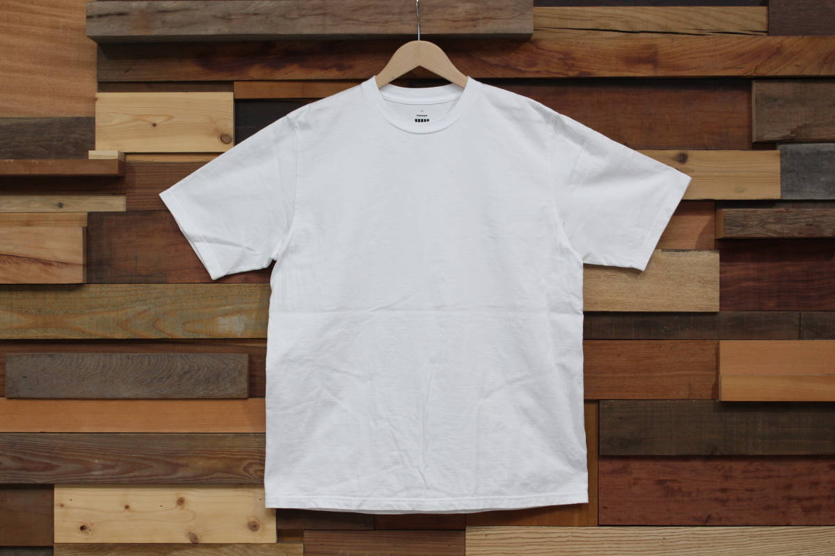 【定番，高品質】 グラフペーパー Graphpaper クルーネック カットソー TEE ホワイト サイズ 3(無地)｜売買されたオークション情報、yahooの商品情報をアーカイブ公開 - オークファン Lサイズ
