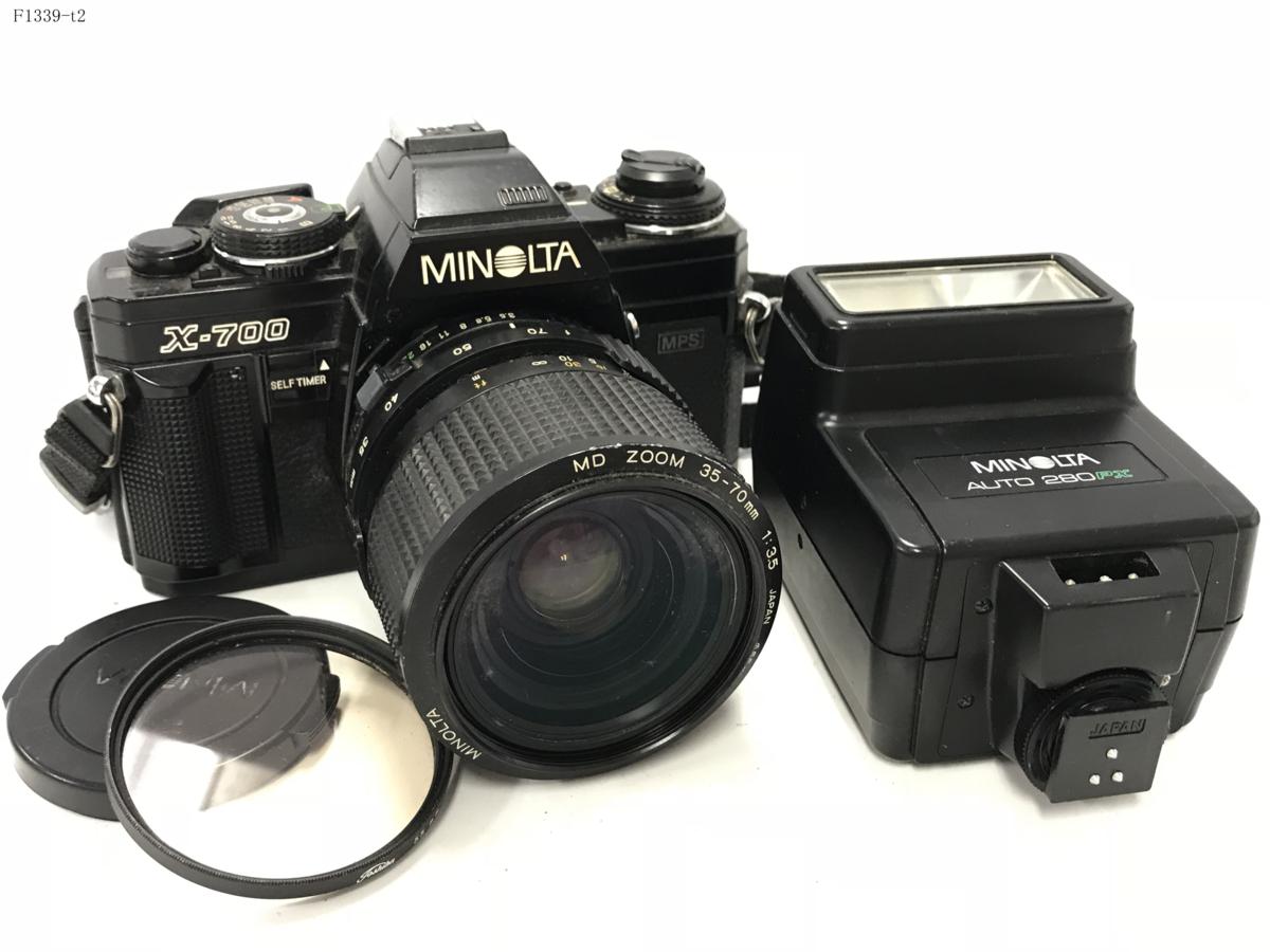 ☆MINOLTA X-700 MPS ミノルタ MD ZOOM 35-70mm 1:3.5 ボディ レンズ