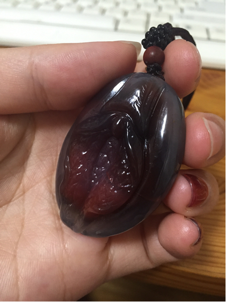 極】大きいサイズ瑪瑙精彫【美性器】手提げ物 美女 古美術 男根 縁起物