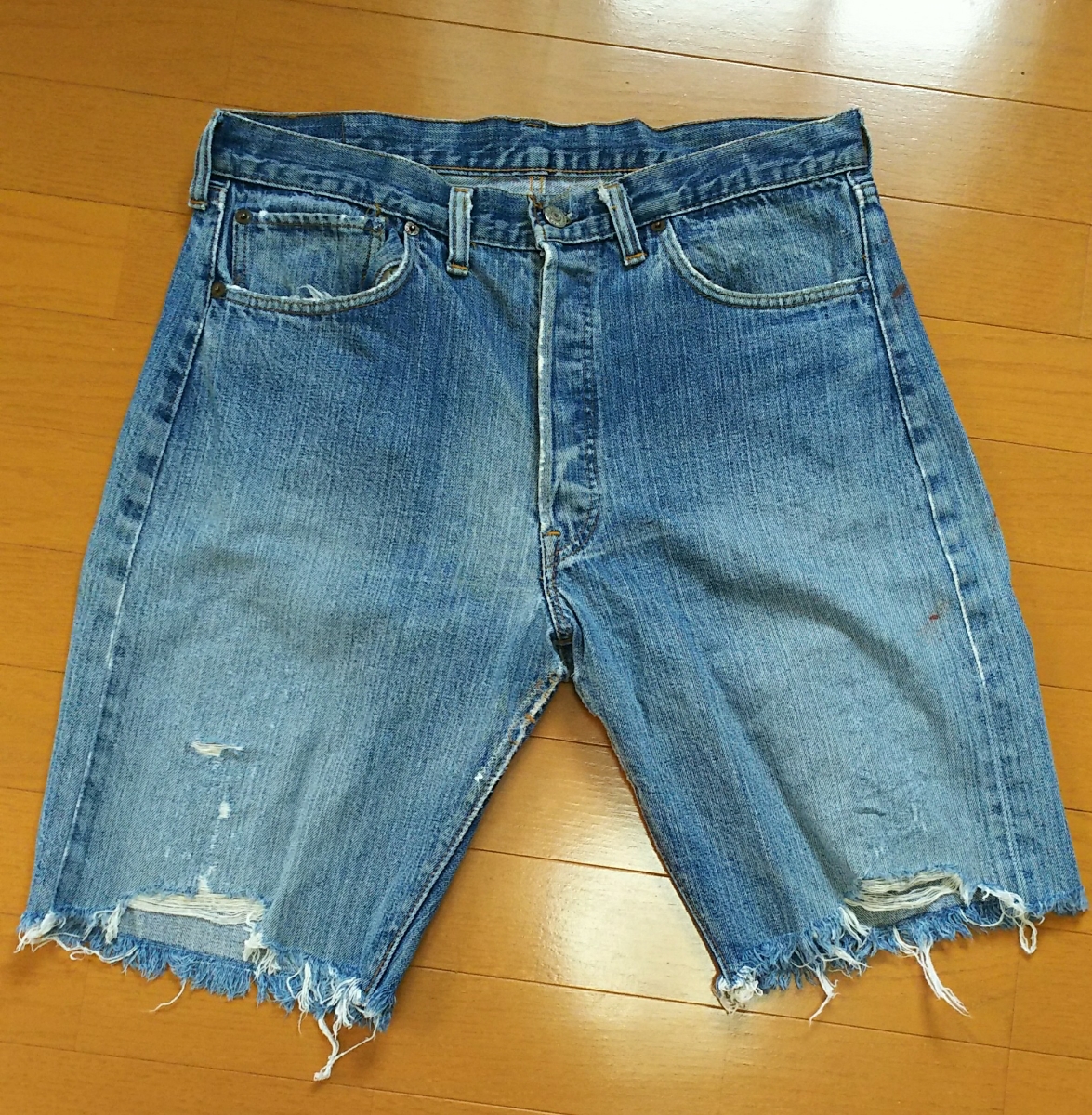 オリジナル ヴィンテージ501 66前期 カットオフ