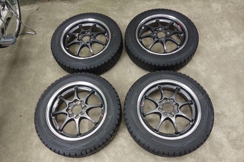 RAYS CE28 KC SPEC(14インチ 5J +45)、DUNLOP WINTER MAXX(155/65R14 