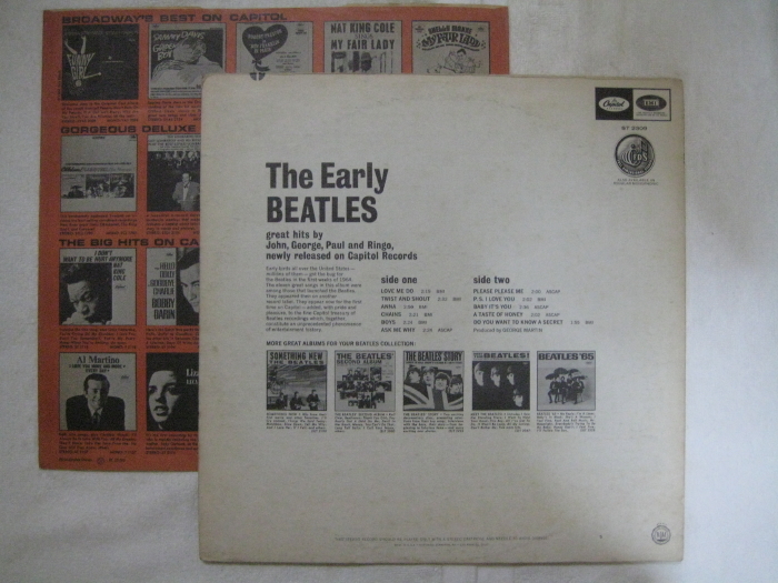 USステレオ初盤 THE EARLY BEATLES / Great Audio！ ビートルズ ⁄ THE