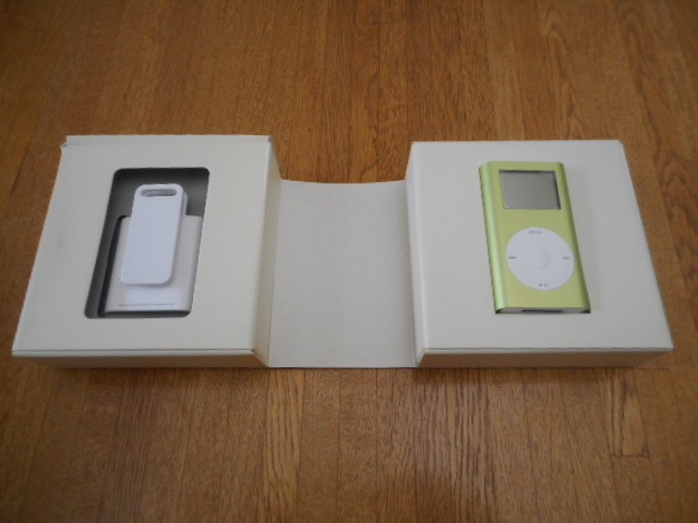 ☆Apple iPod mini 4GB (グリーン) 未使用☆