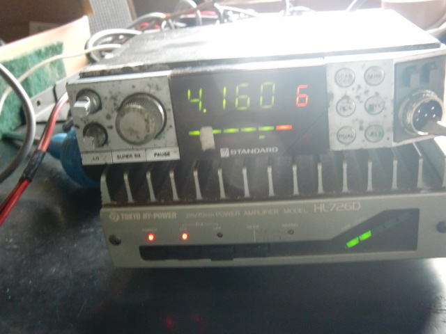 TOKYO HY-POWER 2m/70cm AMPLIFIER MODEL HL-726D ジャンク品