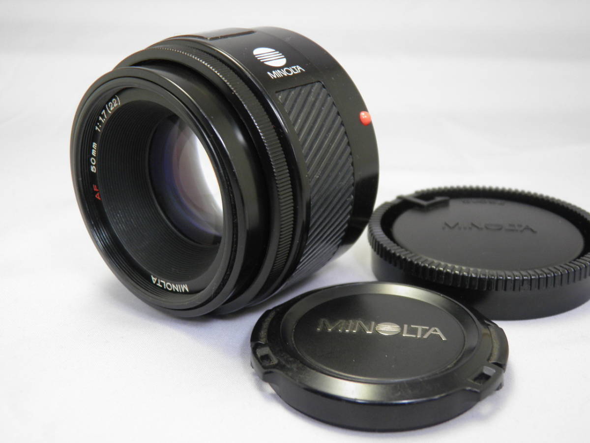 ミノルタ MINOLTA AF 50mm f1.7 明るい単焦点 【公式通販】