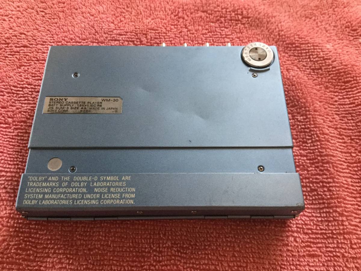 SONY・WM-30・ウオークマン・その他 .ジャンク品 SONY カセット