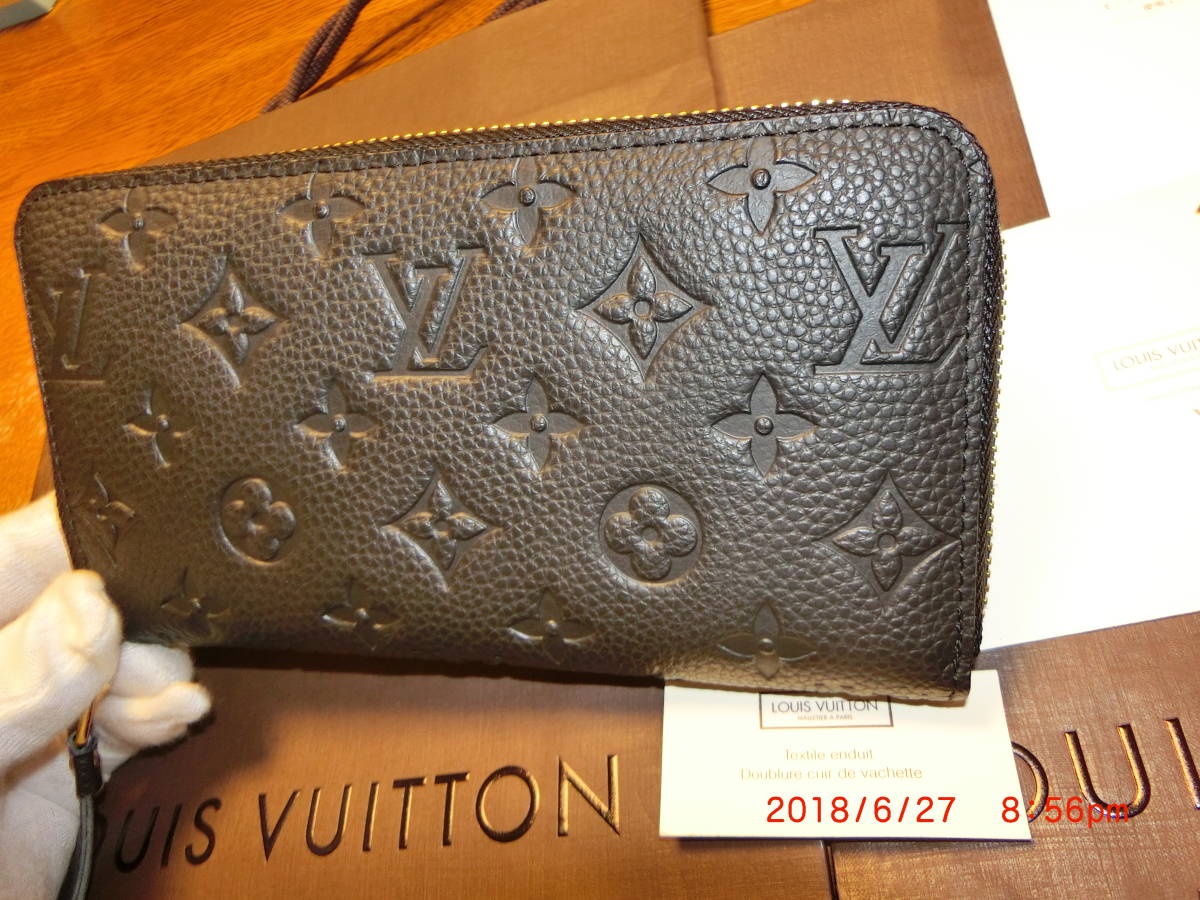 ☆【極美品】ルイヴィトン アンプラント ジッピー ウォレット 長財布