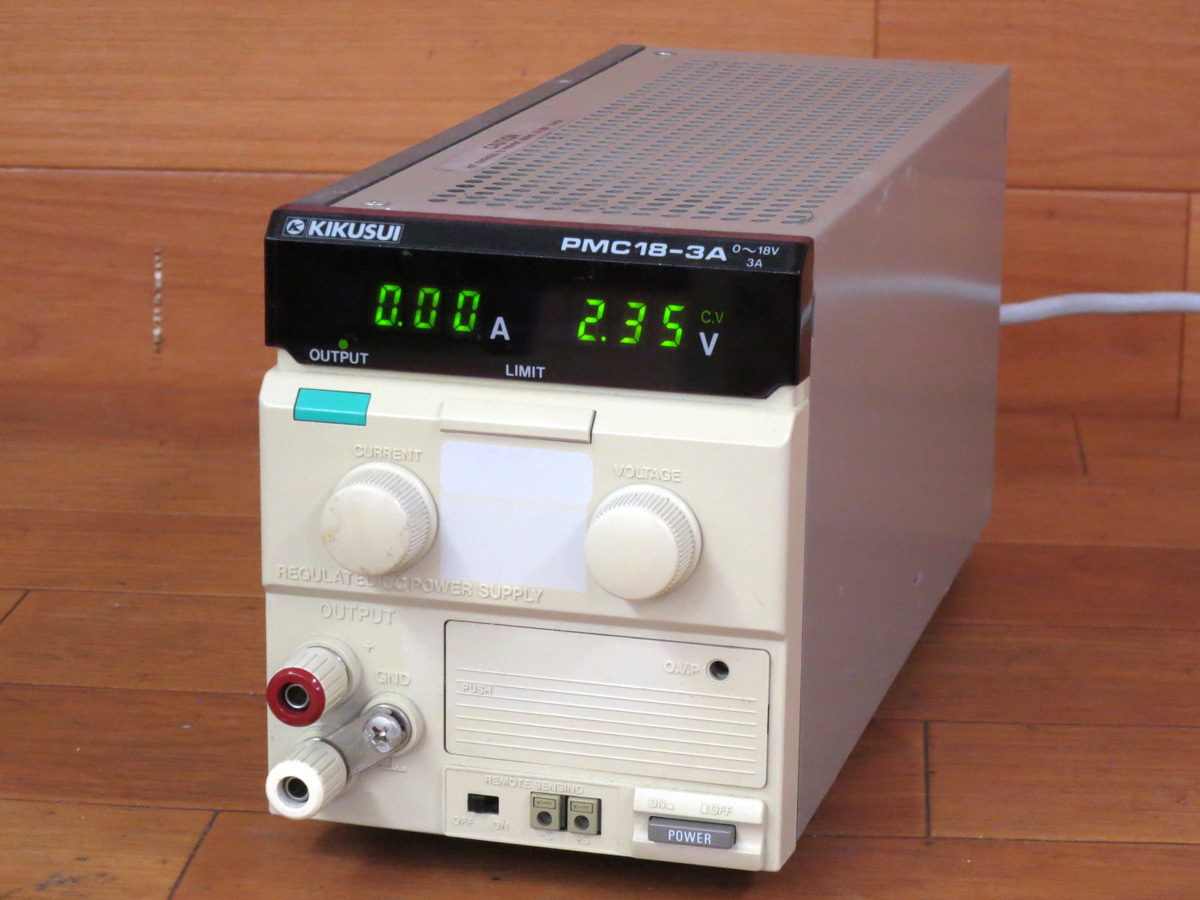  RQ256142-07 KIKUSUI/菊水 PMC18-3A 直流安定化電源 現状渡し品(その他)｜売買されたオークション情報、yahooの商品情報をアーカイブ公開 - オークファン その他