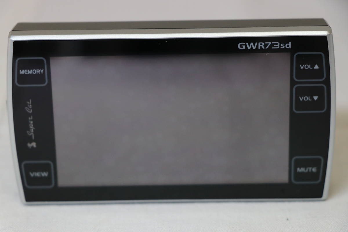 ユピテル レーダー探知機 GWR73sd GPS&レーダー探知機 一 スーパー 