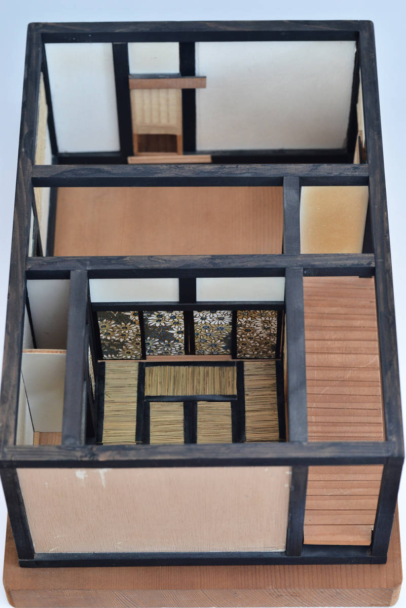 手作り ドールハウス 古民家 茅葺屋根 六畳間 縁側 押入 土間 和風建築 ジオラマ ドールハウス 売買されたオークション情報 Yahooの商品情報をアーカイブ公開 オークファン Aucfan Com