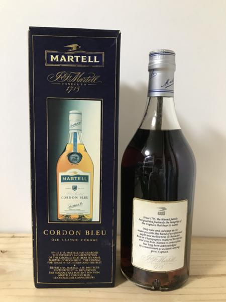 マーテル コルドンブルー ブランデー 1000円スタート コニャック 旧 