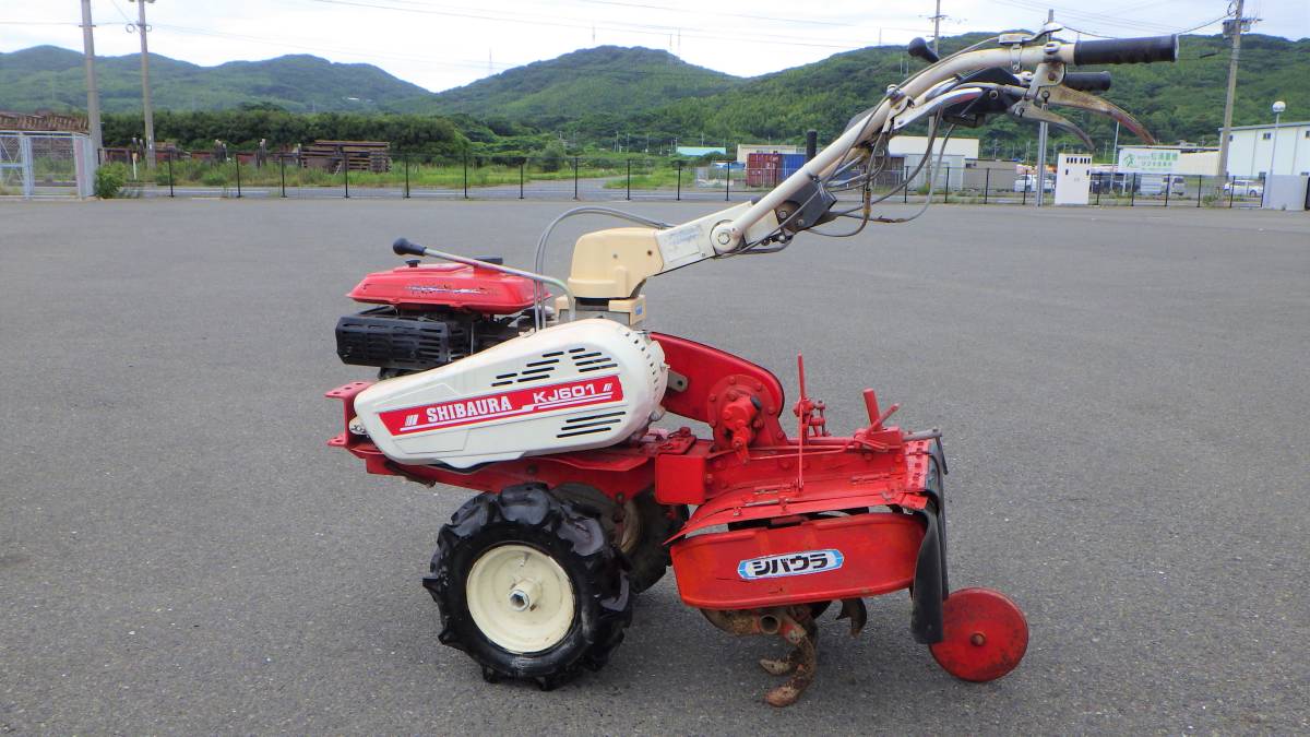 ☆福岡☆ シバウラ 耕運機 KJ601 歩行型トラクター 【公式通販】