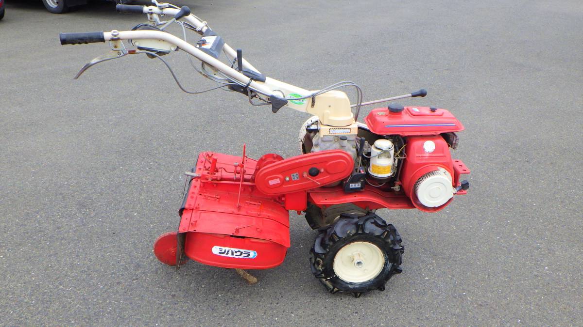 ☆福岡☆ シバウラ 耕運機 KJ601 歩行型トラクター 【公式通販】