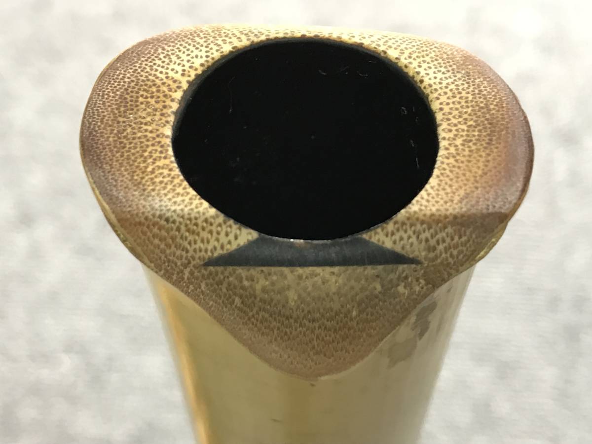 No.301 尺八 ケース付き 60.5㎝ 竹製 銘有 竹治 和楽器 伝統