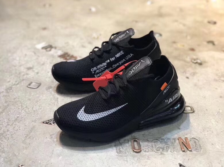 nike air max 270 flyknit off white
