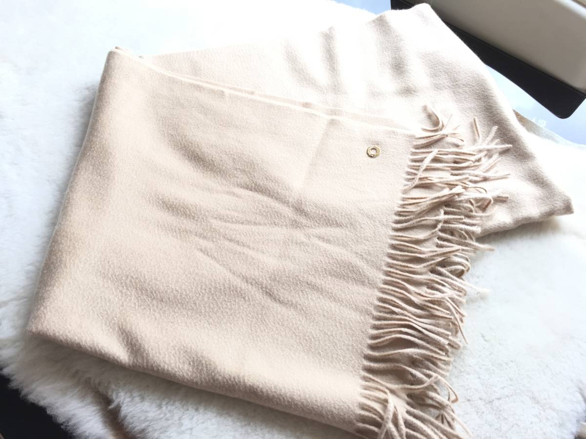 即決 ロロピアーナ Loro Piana 最高級カシミヤ100%大判ストール
