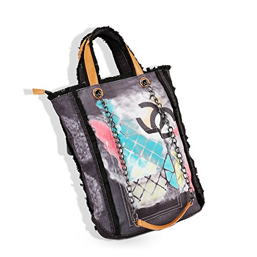 CHANEL Nouveaut トートバッグ キャンバス 2way ショルダーバッグ