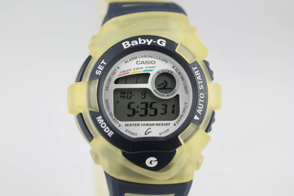 Baby-G カシオ ベイビージー CASIO スケルトンイエロー BGX-171 腕時計 