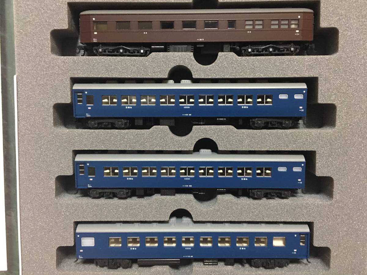 KATO カトー10-1302 1967 10系寝台急行 安芸 7両セット KATO 10-1302 KATO 10-1302　国鉄10系急行「安芸」(1967 )7両セット