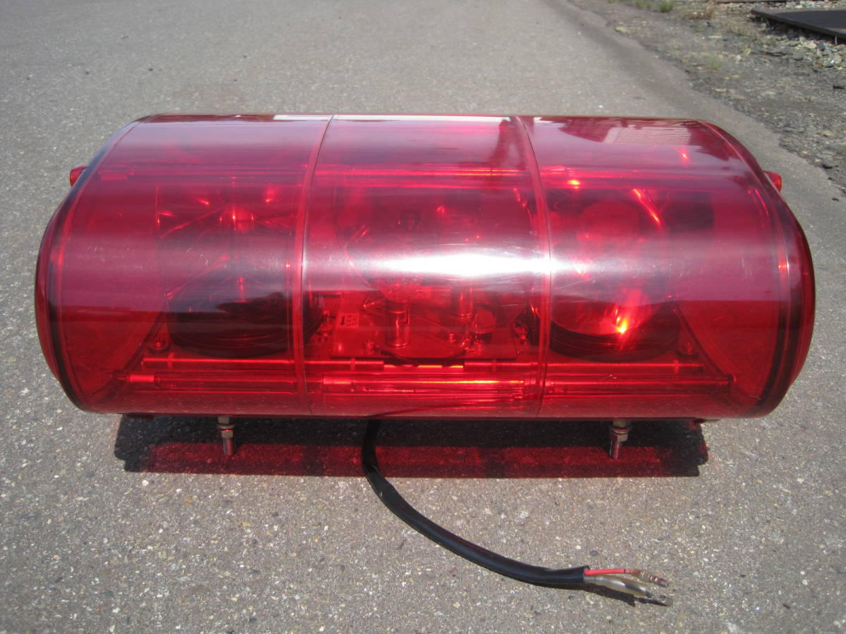 パトライト 散光式警光燈 ZT-24D 赤色回転灯 24V パトライト PATLITE
