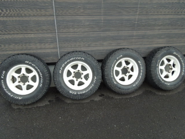 LT235/75r15 BF グッドリッチ AT エンケイ ボーグナーZX 6.5J＋24 235
